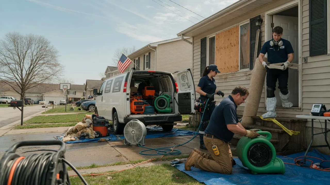 Water Damage Restoration in New Richmond, WV near me